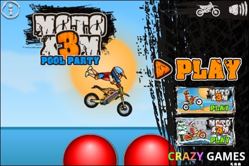 Moto X3M Pool Party HTML 5 Games